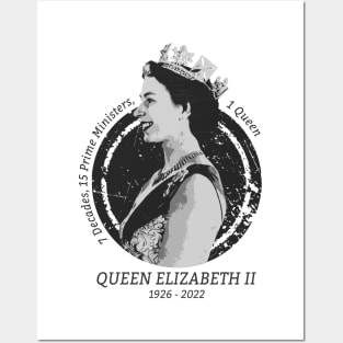 Queen Elizabeth - Rest in Peace Posters and Art